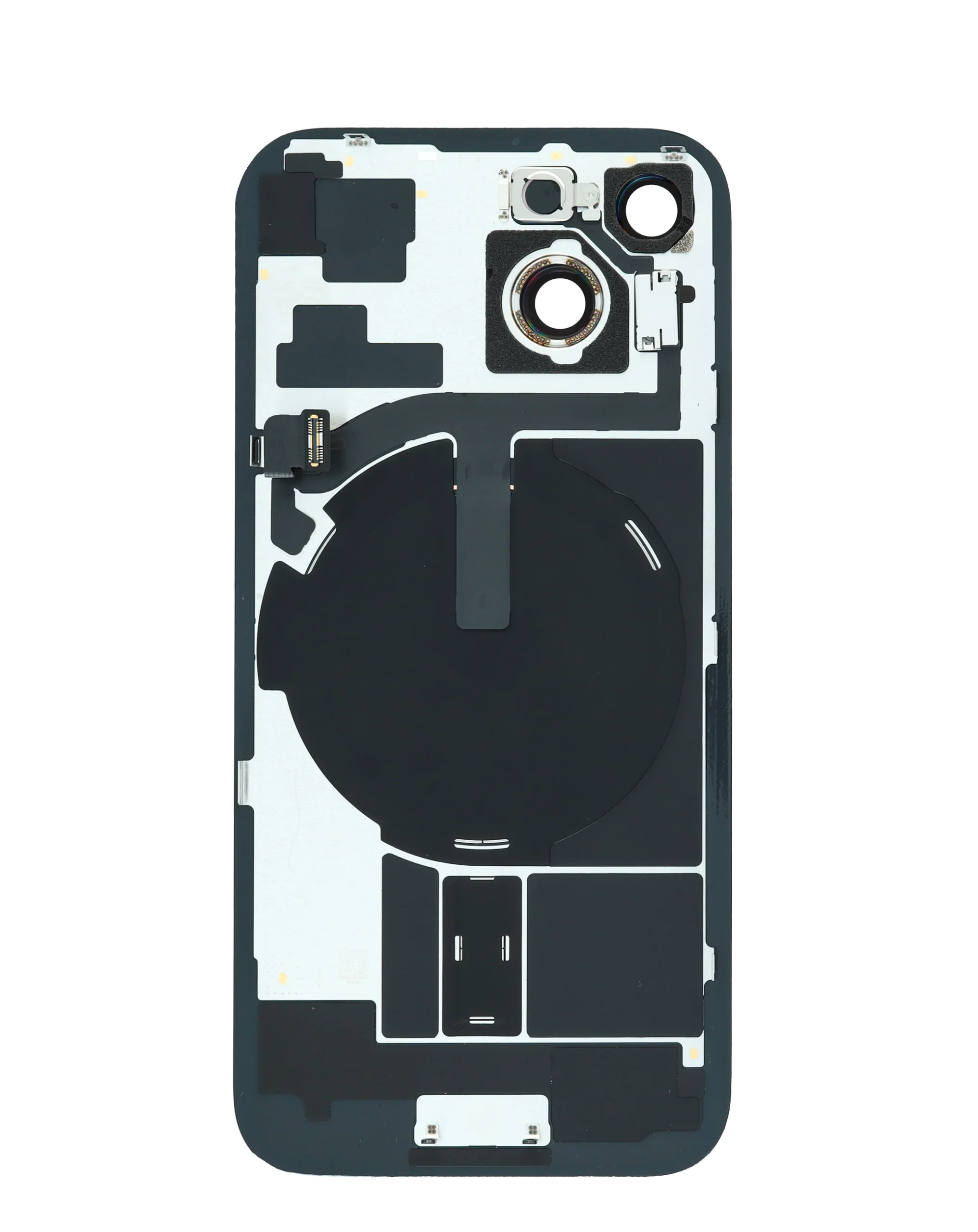 iPhone 15 Uyumlu YEŞİL OEM Pull A Grade MagSafe Mıknatıslı, NFC ve Flaş Flexli Arka Cam