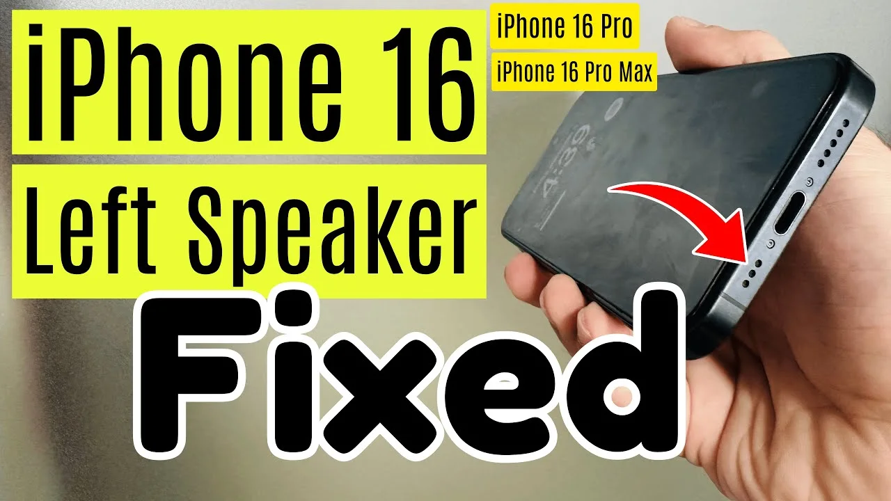 iPhone 16 Pro Max Yan Ses Filmi