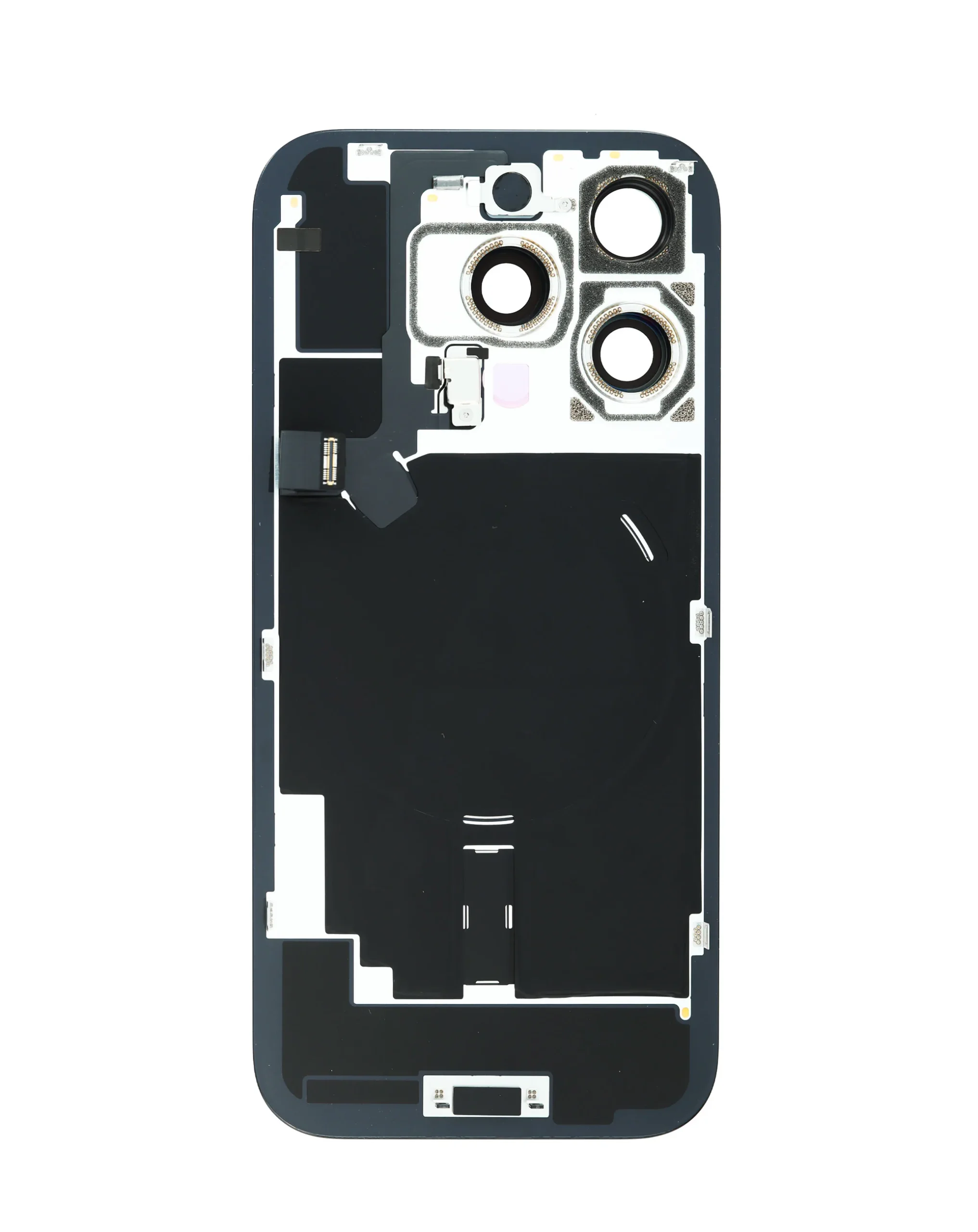 iPhone 16 Pro Uyumlu DOĞAL TİTANYUM Service Pack Çerçeveli ve MagSafe Mıknatıslı Arka Cam