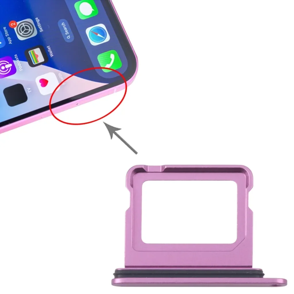 iPhone 16 Sim Kart Tepsisi Pembe