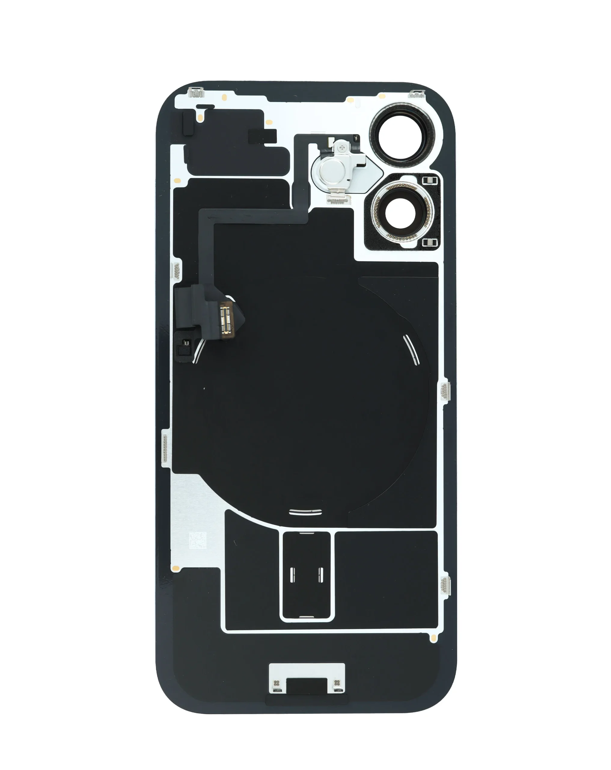 iPhone 16 Uyumlu ULTRAMARİN MAVİ Service Pack Çerçeveli ve MagSafe Mıknatıslı Arka Cam