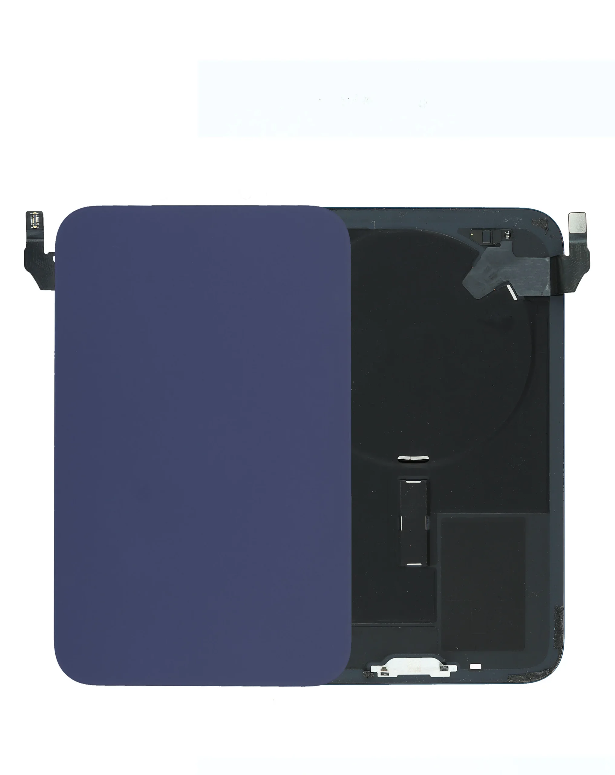 iPhone 17 Pro Max Uyumlu DEEP MAVİ Service Pack Çerçeveli ve MagSafe Mıknatıslı Arka Cam