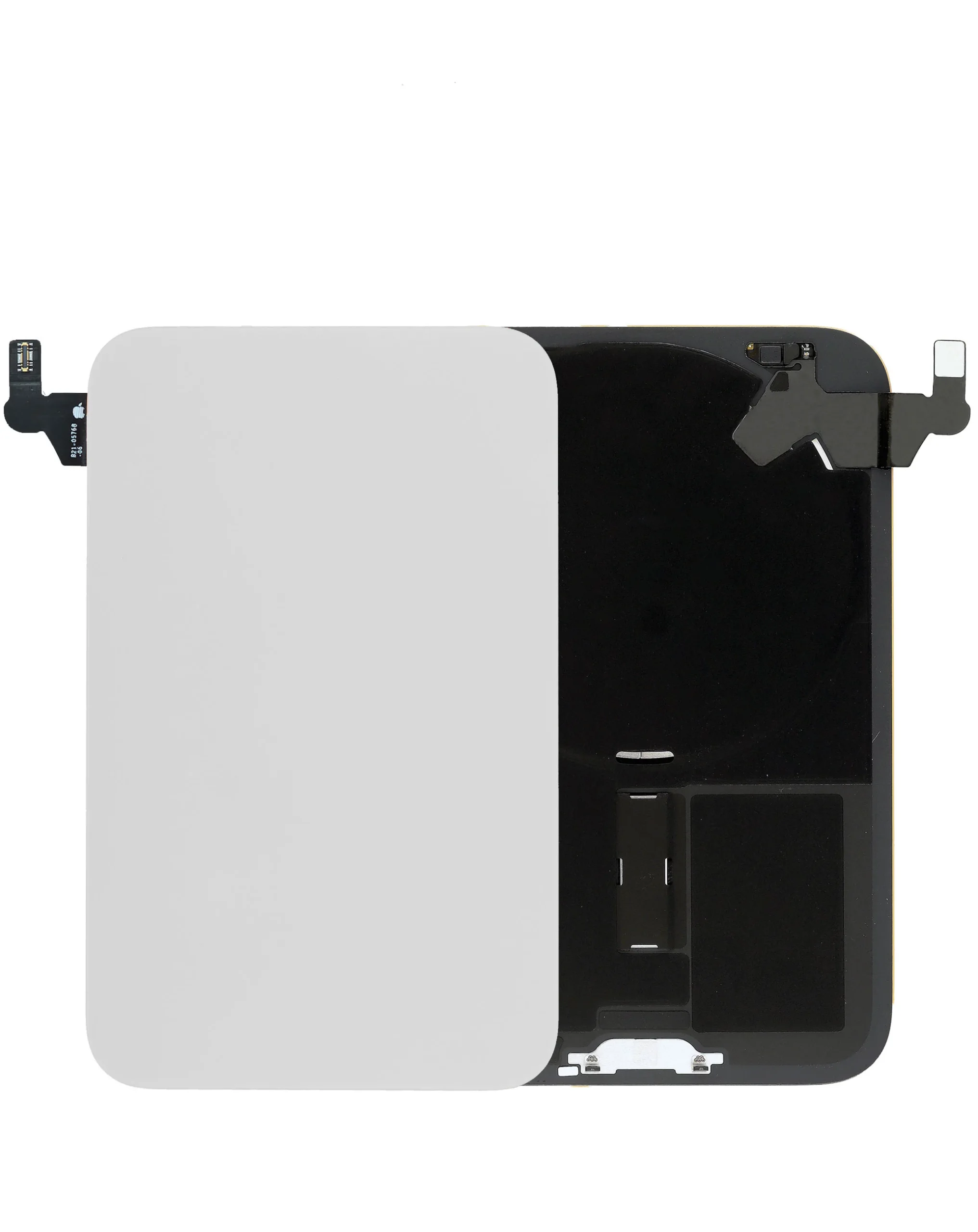 iPhone 17 Pro Uyumlu GÜMÜŞ Service Pack Çerçeveli ve MagSafe Mıknatıslı Arka Cam