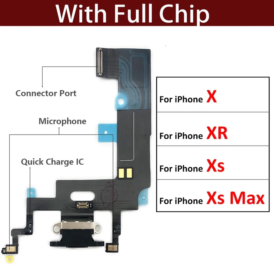 iPhone X Şarj Soketli Mikrofon Bordu