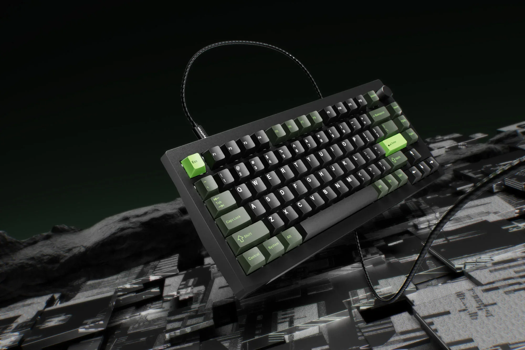 J8 J810 Tuş Bordu Gri