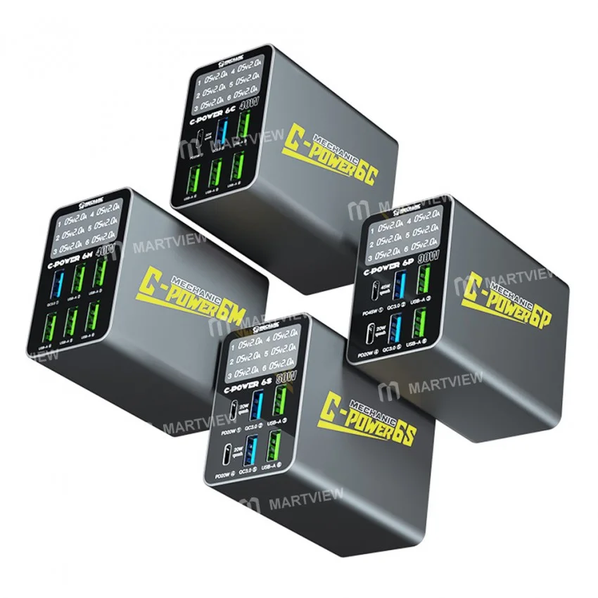 Mechanic C-Power 6M 6 Port Usb Tester