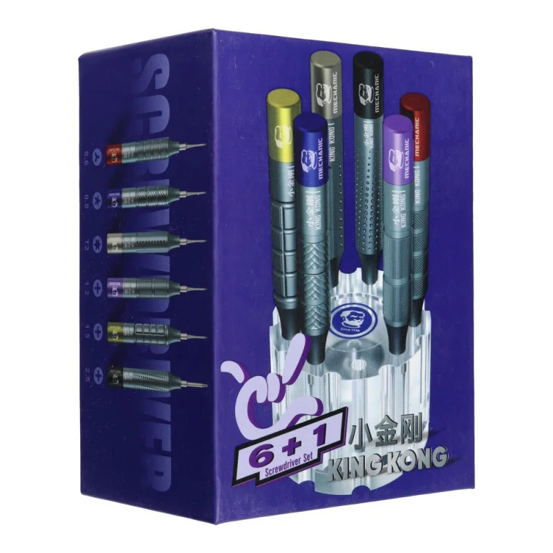 Mechanic King Kong Tornavida & Stand 6+1 Set