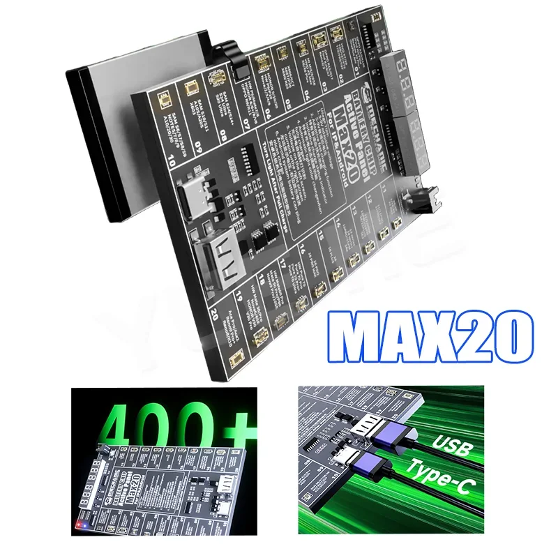 Mechanic Max 20 Android Iph 11 den Iph 17 Pro Max Batarya Şoklama