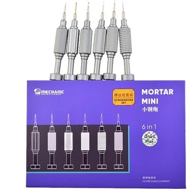 Mechanic Mortar Mini İshell Max 6 sı 1 Arada Set Tornavida