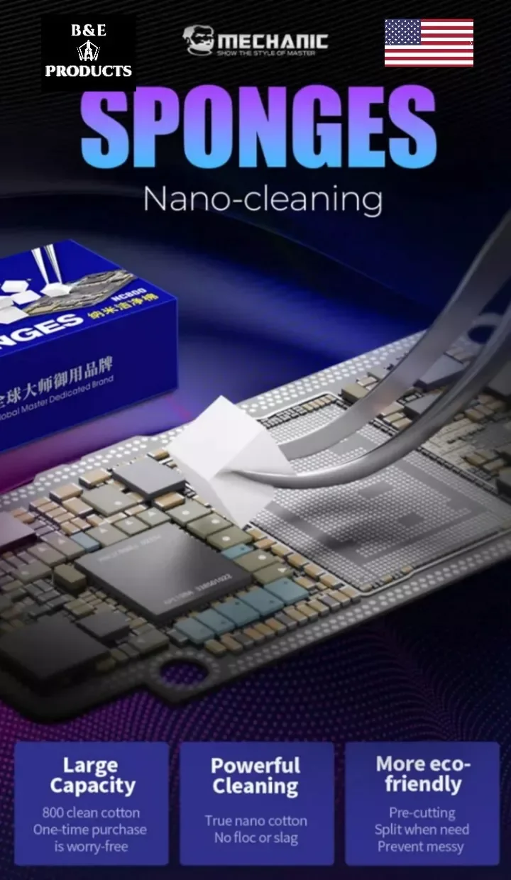 Mechanic NC800 Nano Temizleme Süngerleri