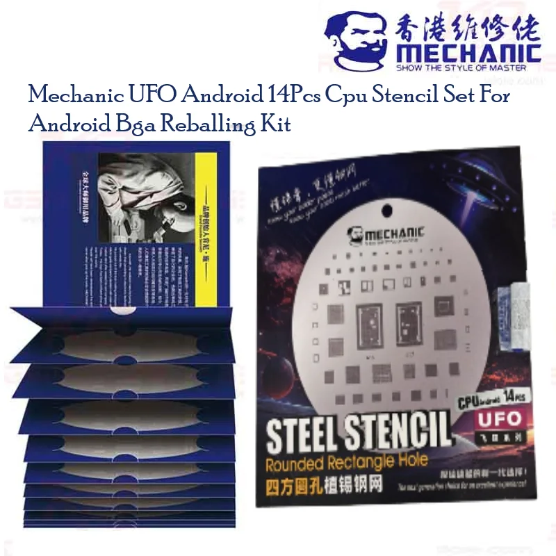Mechanic Ufo Android CPU 14 Entegre Kalıp Set