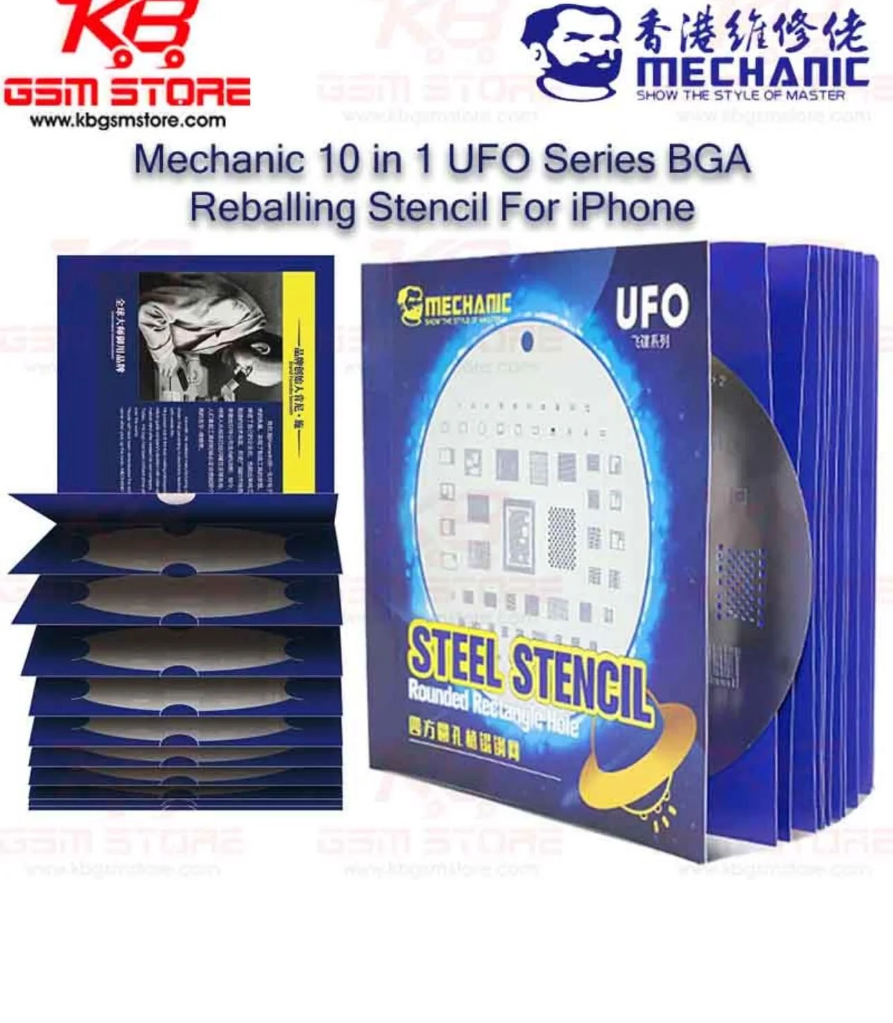 Mechanic Ufo Iphone Entegre Kalıp Set