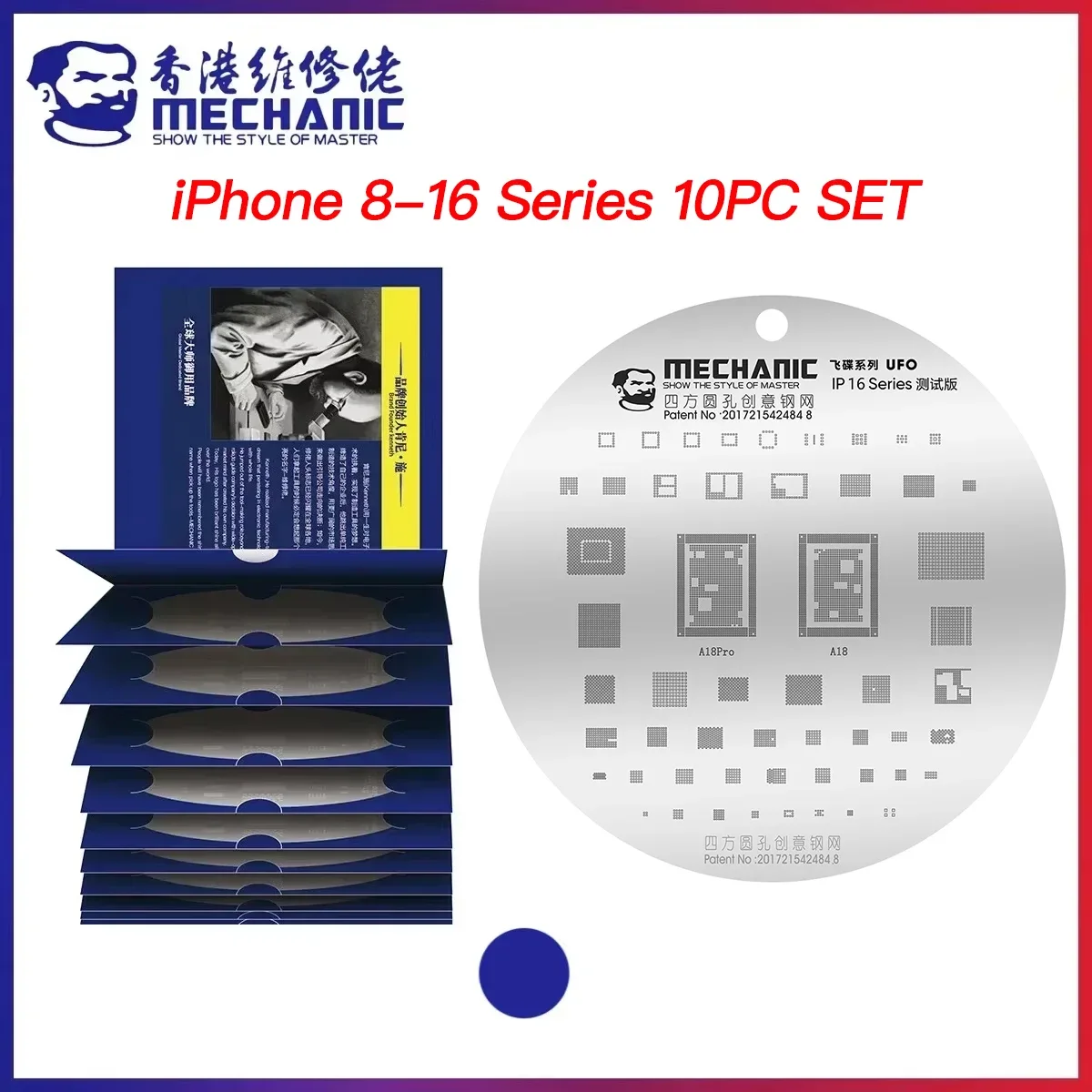 Mechanic Ufo Iphone Entegre Kalıp Set