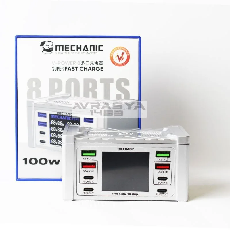 Mechanic V-Power 8 Pro Port Usb Tester