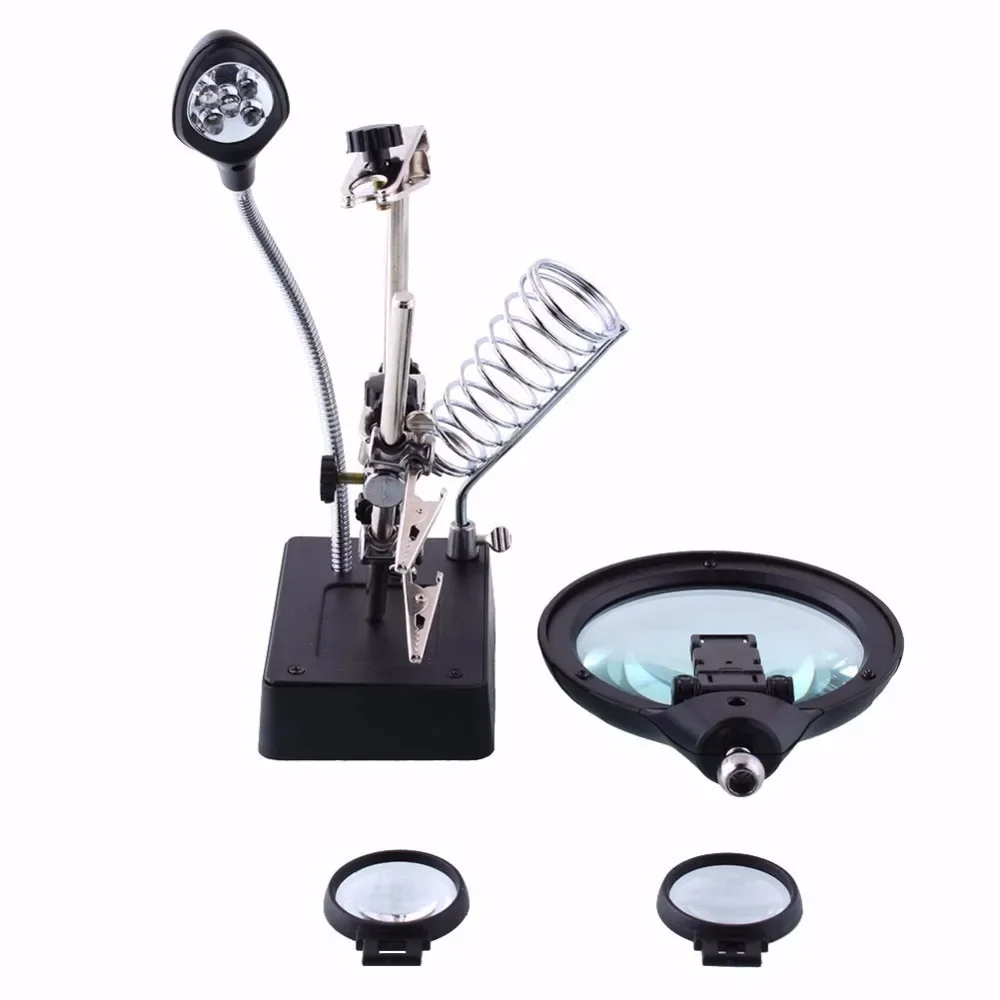 Mg16129-C 5 Led Büyüteçli Bord Tutucu