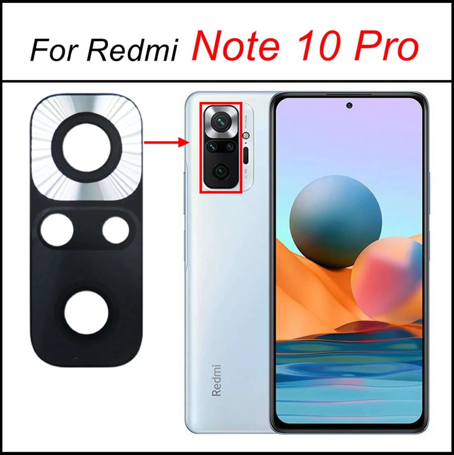 Mi Note 10 Pro Kamera Camı