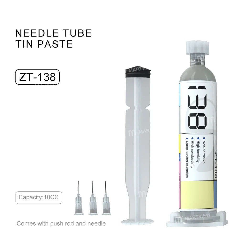 Mijing 138 Derece 10cc Şırınga Sıvı Lehim