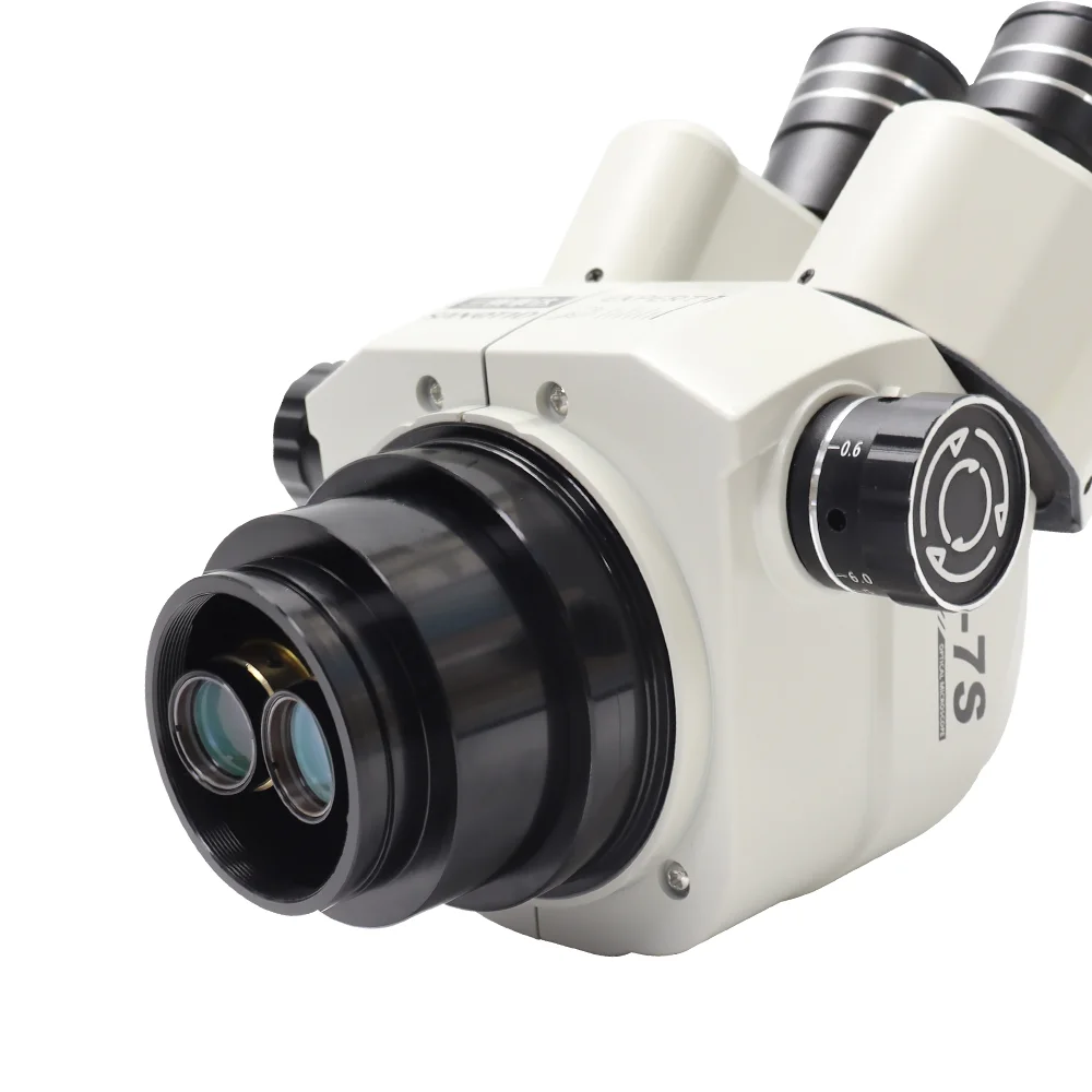 Mikroskop Td-7s Kamera Yuvalı Beyaz Kafa Mavi Ped