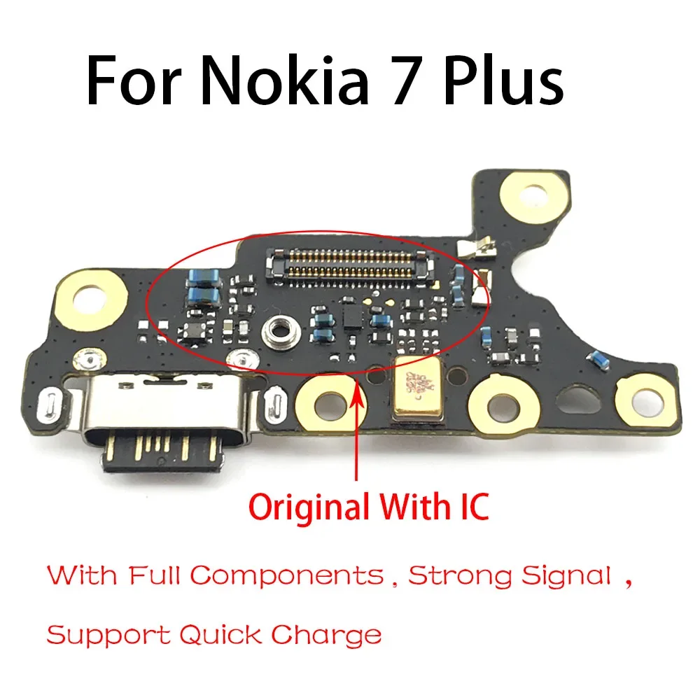 Nokıa 7 Plus Şarj Soketli Mikrofon Bordu