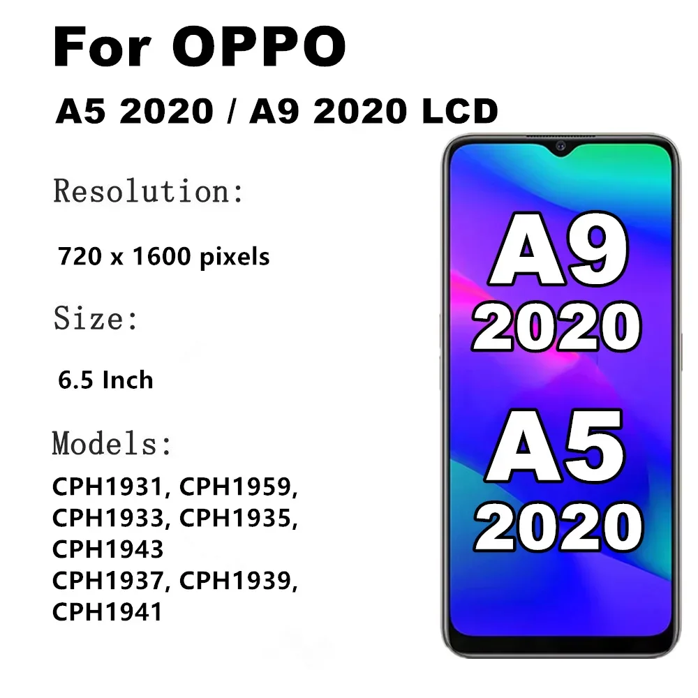 Oppo A5 2020 A9 2020 Ekran Ara Film
