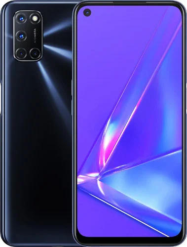 Oppo A52 A72 A92 Ocalı Cam Siyah