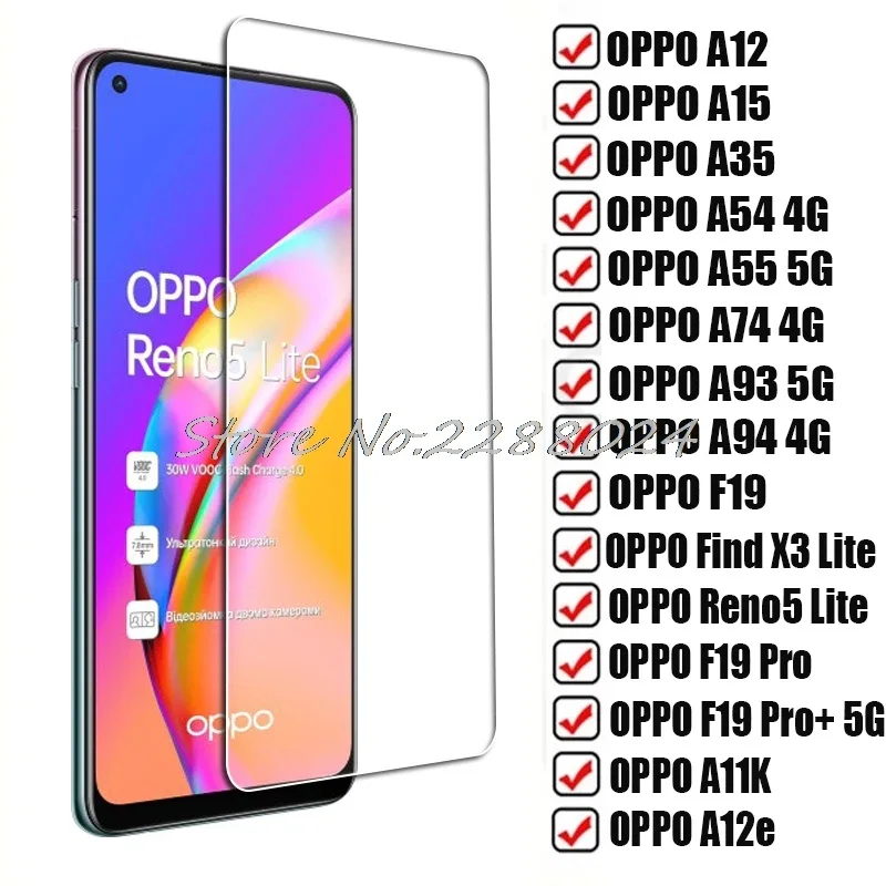 Oppo A54 A55 4G Ocalı Cam