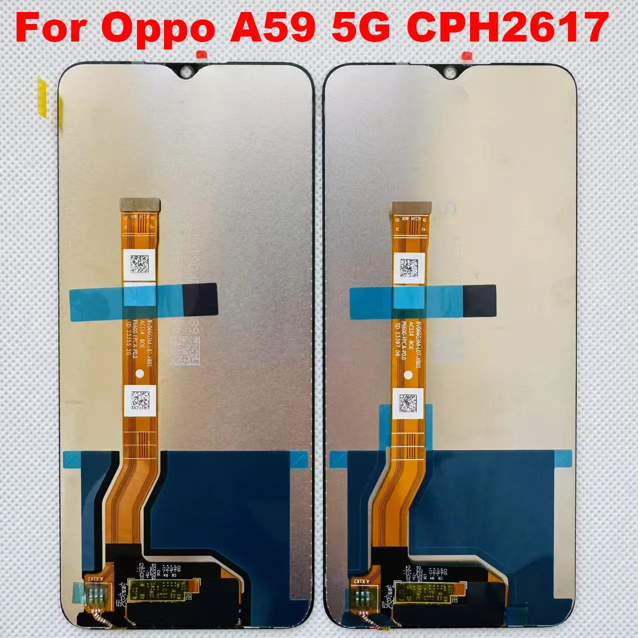 Oppo A59 5G Ekran Dokunmatik Orijinal Çıtasız Ürün (Çerçevesiz)