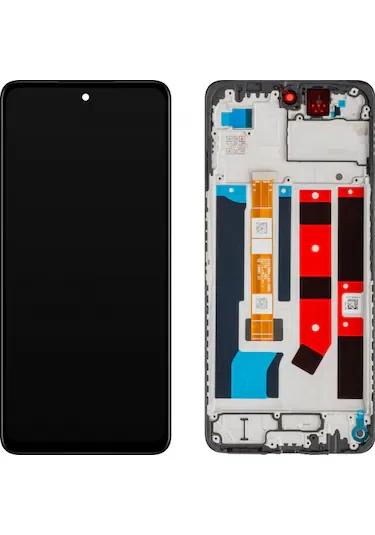 Oppo A60 Çıtalı Ekran Dokunmatik Siyah Orijinal