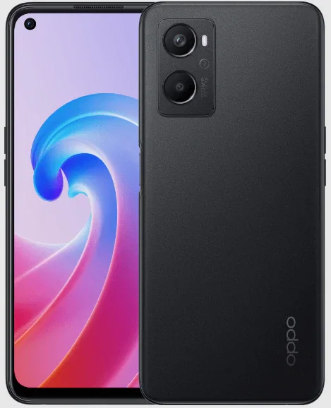 Oppo A96 Ocalı Cam Siyah
