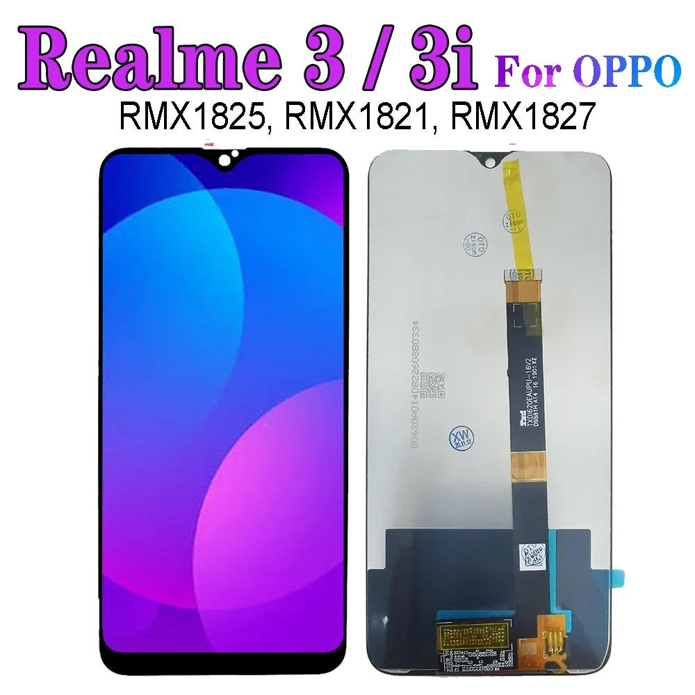 Oppo Realme 3i Ekran Dokunmatik Orijinal Çıtasız Ürün (Çerçevesiz)
