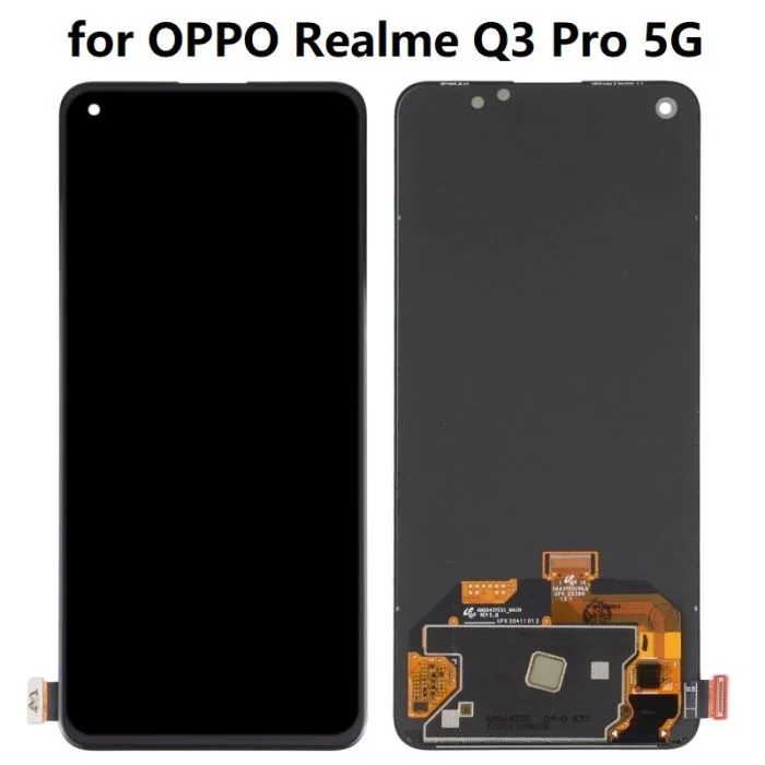 Oppo Realme Q3 Pro 5G Ekran Dokunmatik OLED Çıtasız (Çerçevesiz)