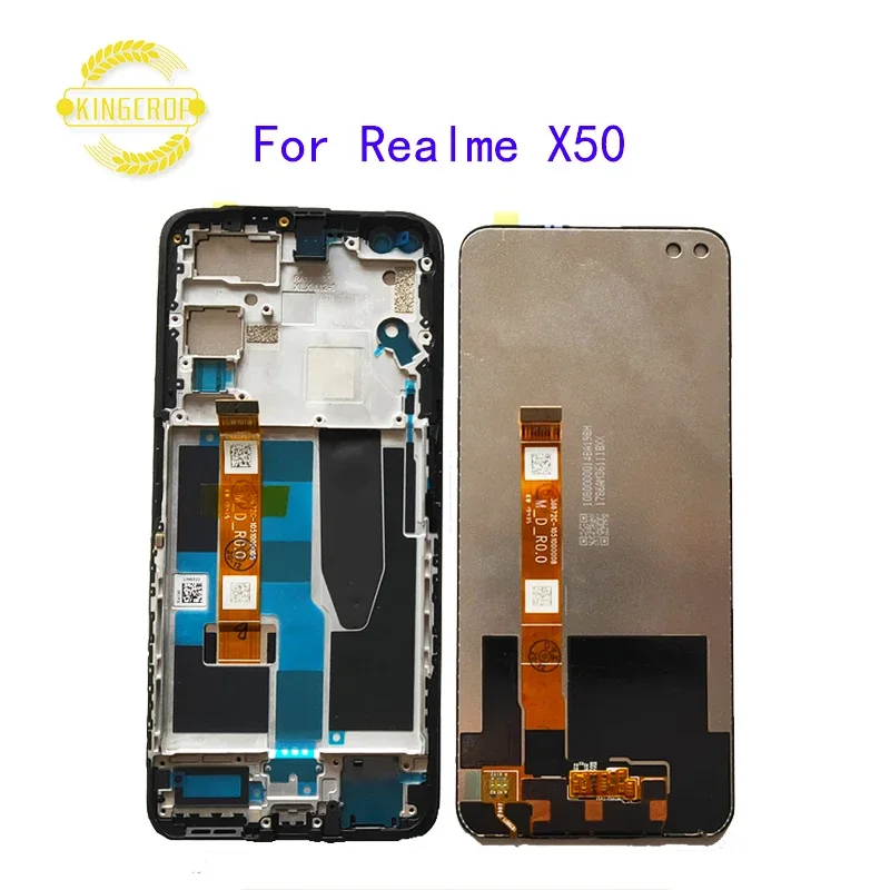 Oppo Realme X Ekran Dokunmatik A Plus Kalite Ürün/iNCELL Çıtasız (Çerçevesiz)