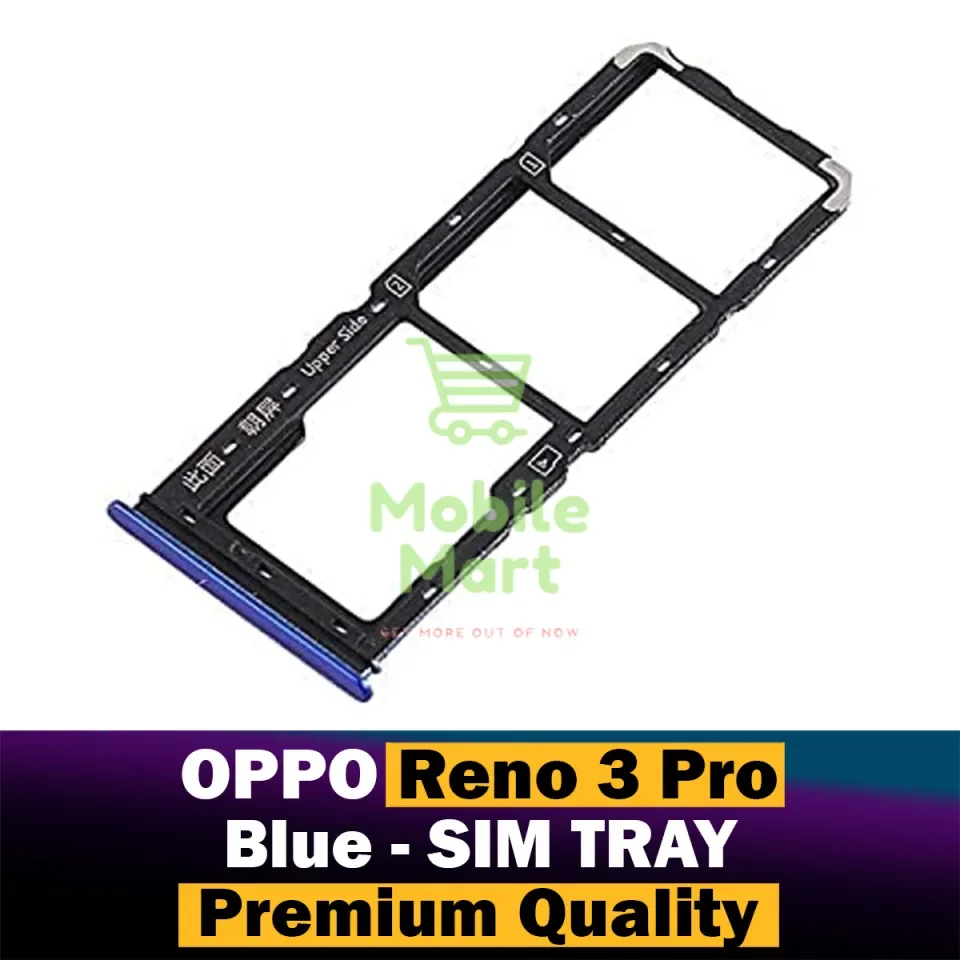 Oppo Reno 3 Pro Sim Kart Tepsisi Mavi