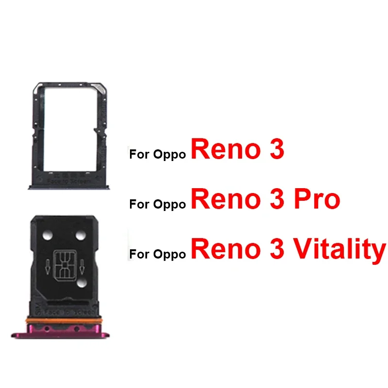 Oppo Reno 3 Pro Sim Kart Tepsisi Pembe