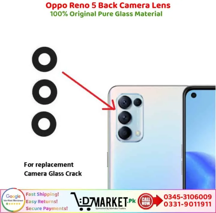 Oppo Reno 5 Kamera Camı