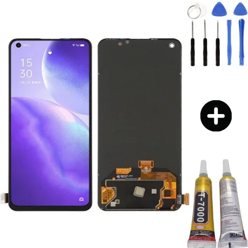 Oppo Reno 5Z Ekran Dokunmatik OLED 04 VER Çıtasız (Çerçevesiz)