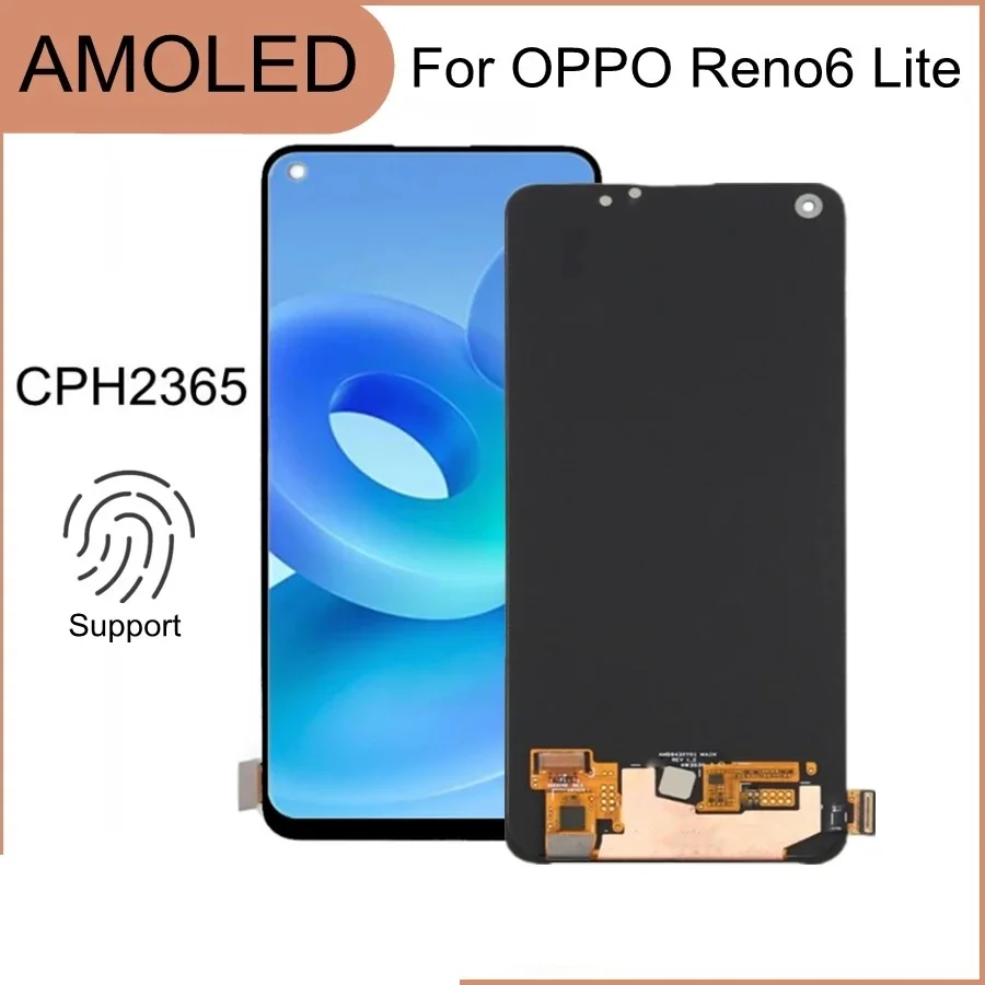Oppo Reno 6 Lite Ekran Dokunmatik A Plus Kalite Ürün/iNCELL 04 VER Çıtasız (Çerçevesiz)