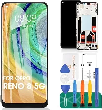 Oppo Reno 8 5G Ekran Dokunmatik A Plus Kalite Ürün/iNCELL Çıtasız (Çerçevesiz)