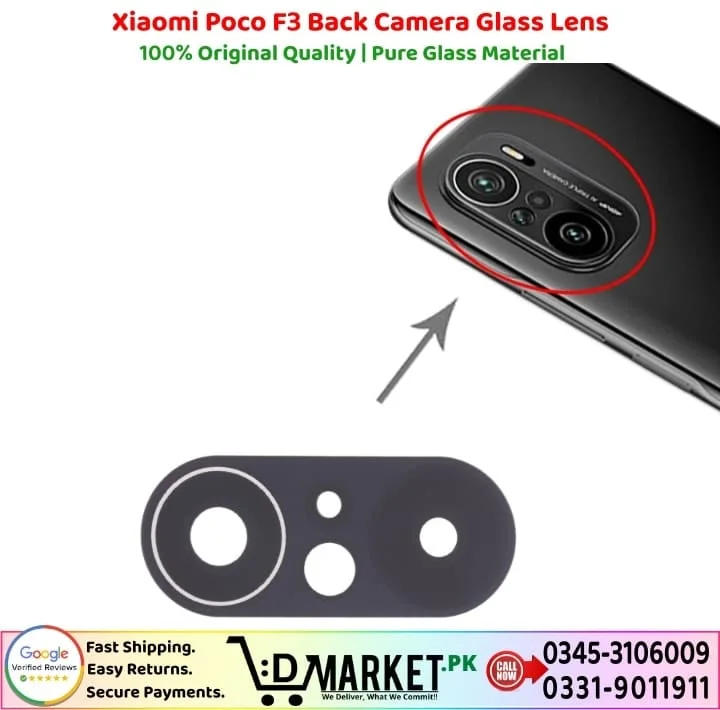 Poco F3 Kamera Camı