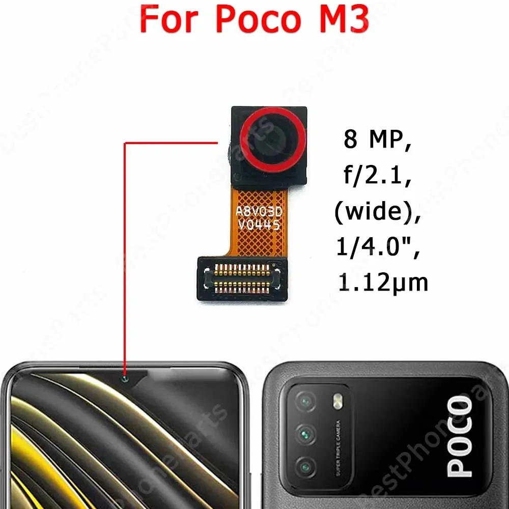 Poco M3 Ön Kamera Orijinal