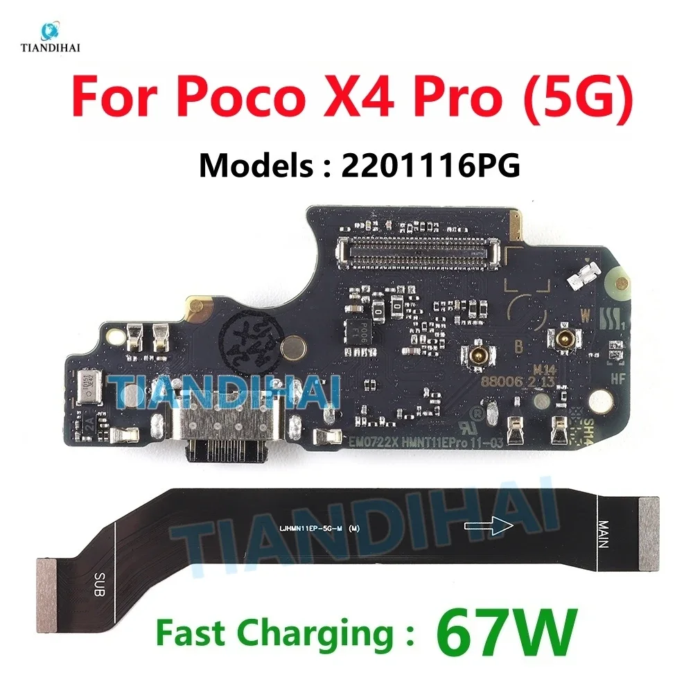 Poco X4 Pro 5G Şarj Soketli Mikrofon Bordu