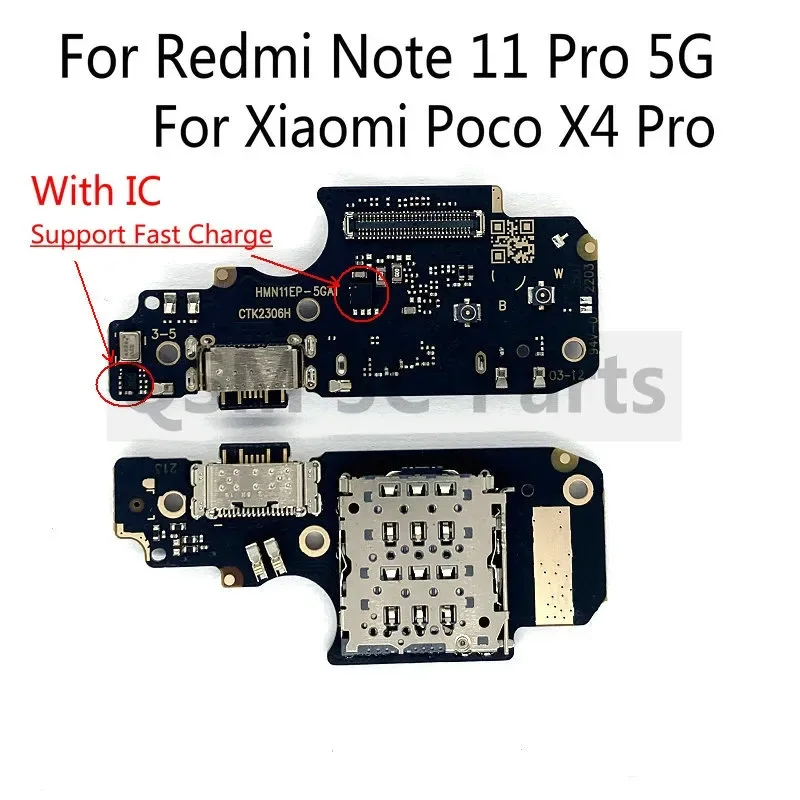 Poco X4 Pro 5G Şarj Soketli Mikrofon Bordu