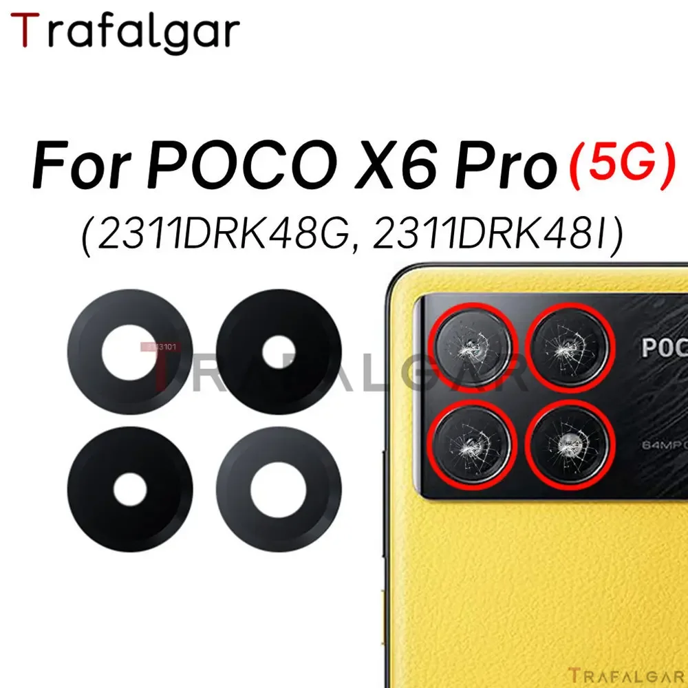 Poco X6 Pro Kamera Camı