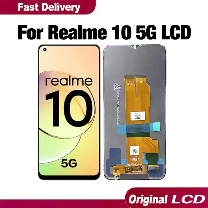 Realme 10 5G Ekran Dokunmatik Orijinal Çıtasız Ürün (Çerçevesiz)