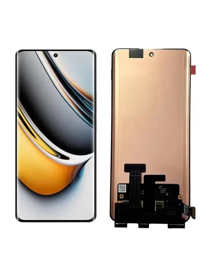 Realme 11 Pro Çıtalı Ekran Dokunmatik Gold SOFT OLED Kalite Ekran
