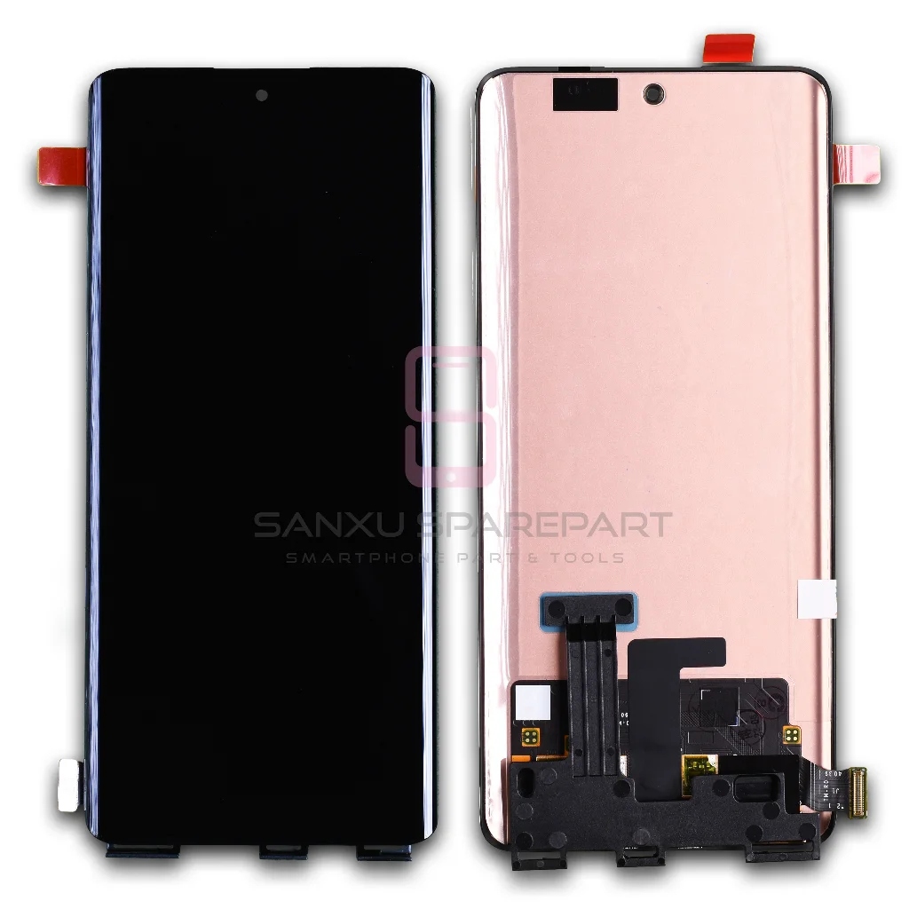 Realme 11 Pro Plus Çıtalı Ekran Dokunmatik Siyah SOFT OLED Kalite Ekran