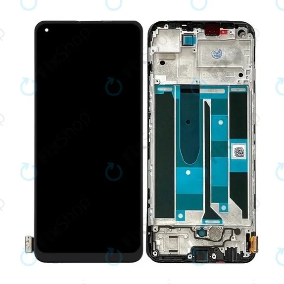Realme 8 Pro 4G Çıtalı Ekran Dokunmatik Siyah OLED