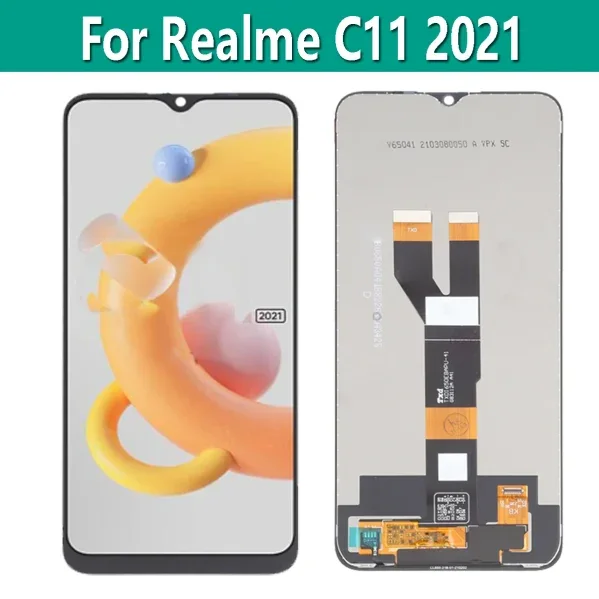 Realme A6 2021 Ekran Dokunmatik Orijinal Çıtasız Ürün (Çerçevesiz)