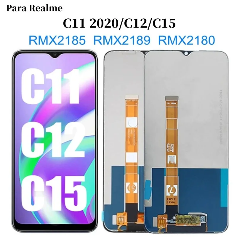 Realme C11 2020 Ekran Dokunmatik Orijinal Çıtasız Ürün (Çerçevesiz)