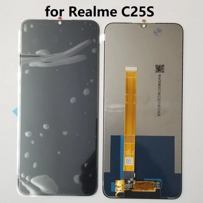 Realme C25s Ekran Dokunmatik Orijinal Çıtasız Ürün (Çerçevesiz)